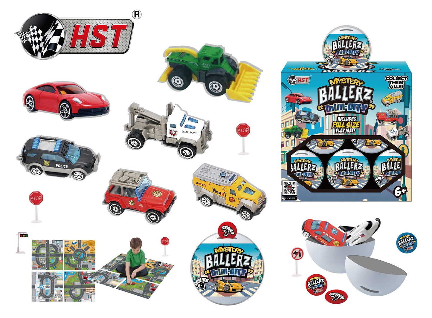MYSTERY BALLERZ MINI CITY