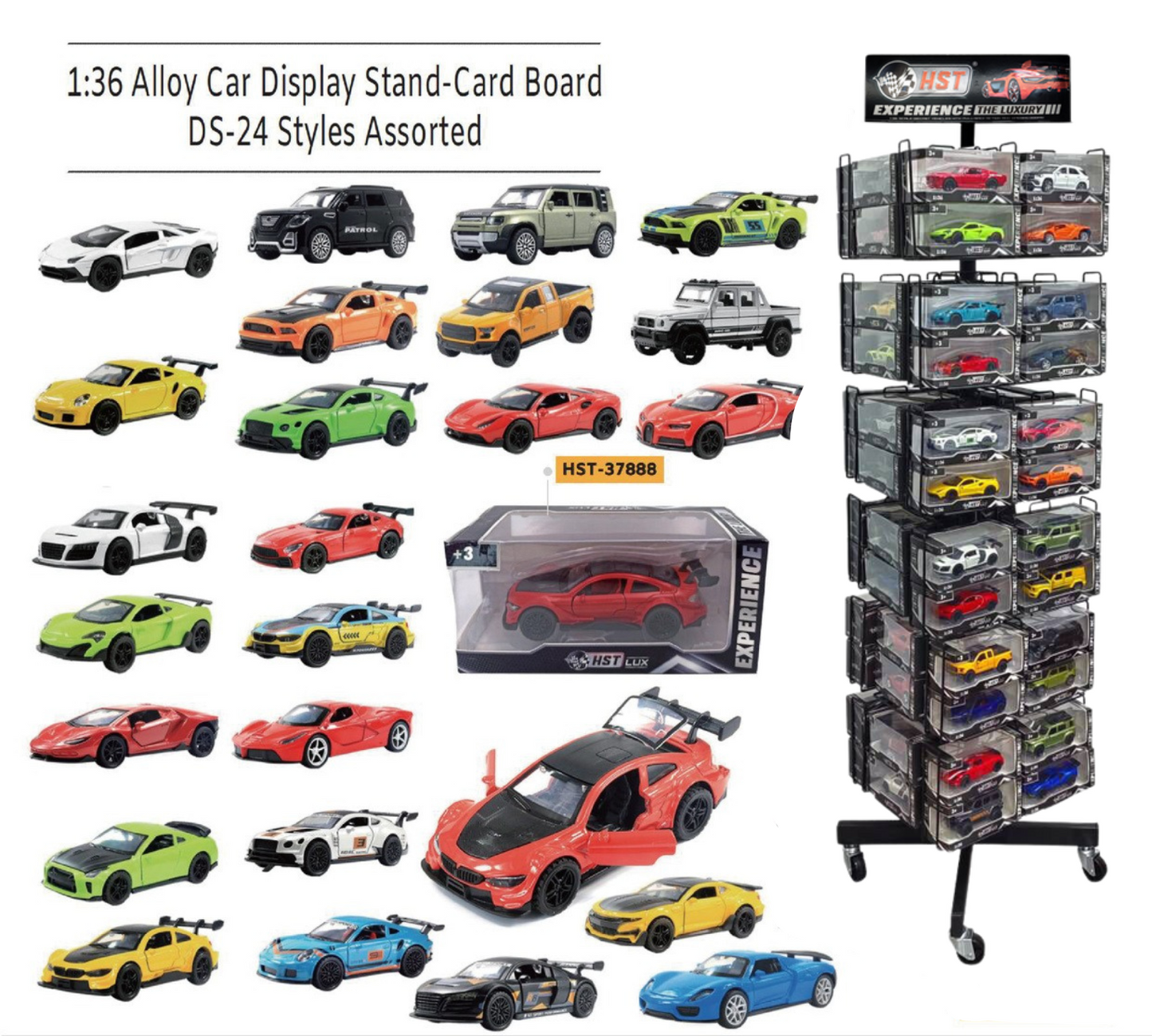 1:36 Model  Metal display stand