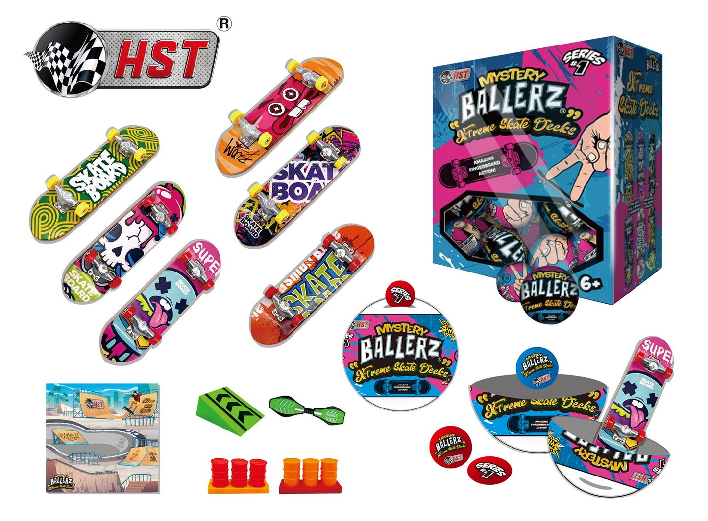 Ballerz Xtreme Skate Decks